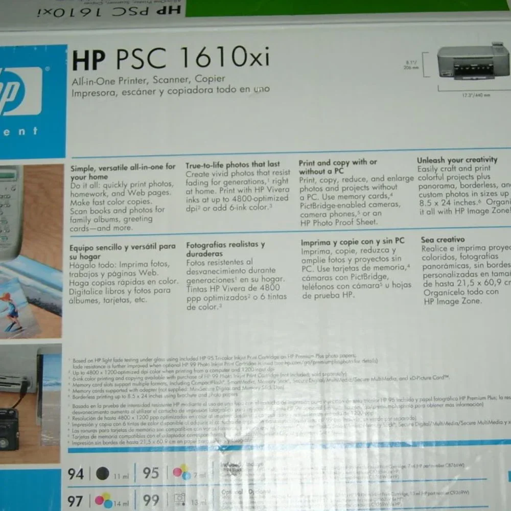 HP PSC 1610xi All-in-One Printer